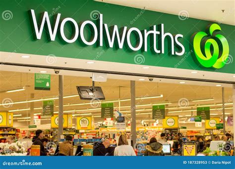 Woolworths Supermarket .